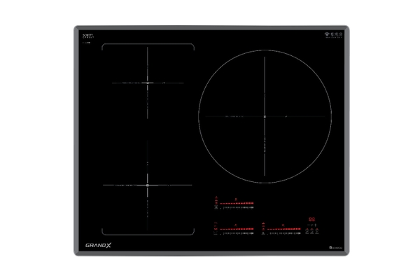 Bếp từ 3 vùng nấu Grandx GX IH933G nhập Đức Nano Carbon 3D - EGO GX