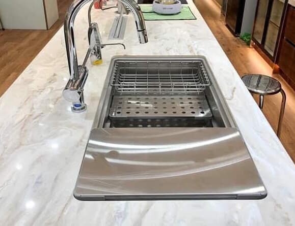 Chậu Rửa Bát Shigeru LE JSM-K 3F FS : Made in Japan