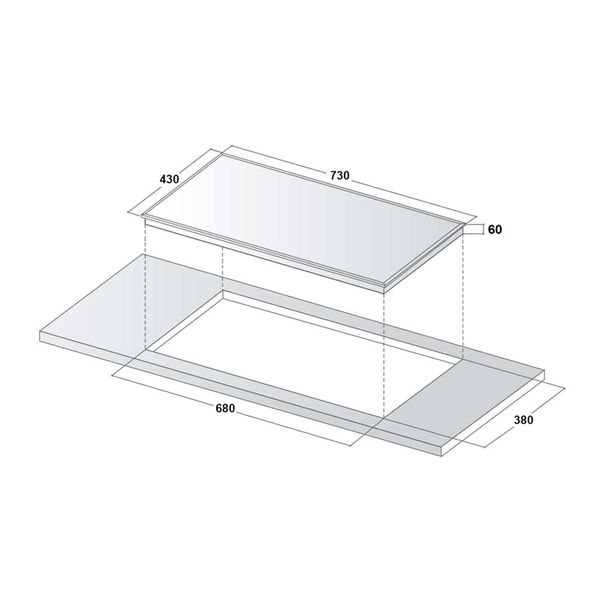 Bếp từ Canzy CZ TL30HN - Nhập khẩu Thái Lan