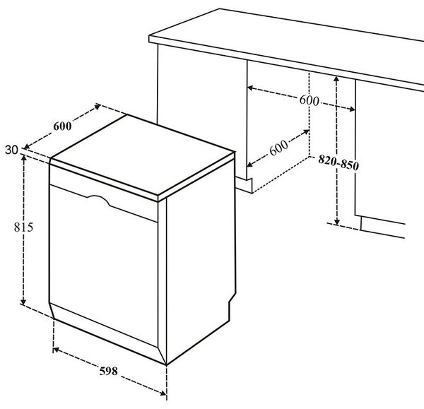 Máy rửa bát Latino LT SMB14EU | 14 Bộ PTC