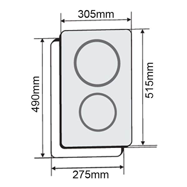 Bếp từ đôi Arber AB001 chính hãng