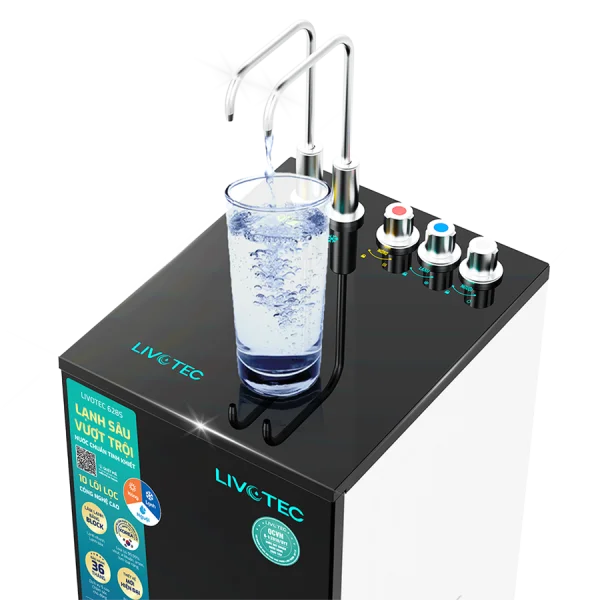 Máy lọc nước nóng lạnh KAROFI Livotec 628S – 10 lõi lọc