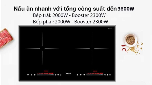 Bếp Từ Đôi Arber AB-2021NEW