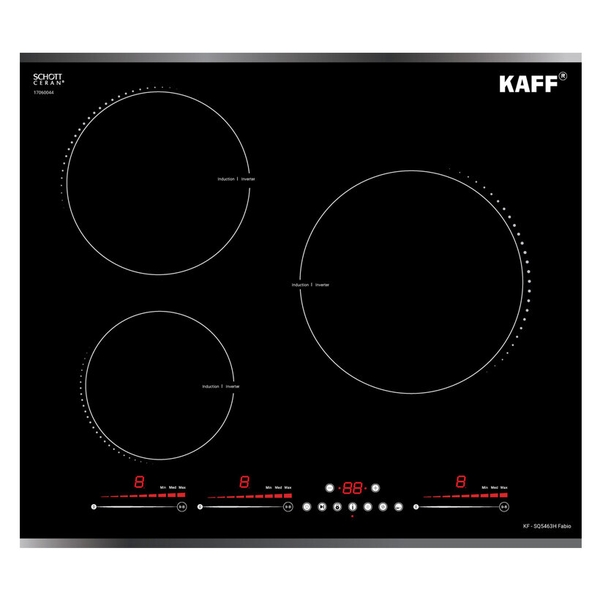 Bếp Từ 3 Vùng Nấu KAFF KF-SQ5463H Fabio nhập Đức - Schott Ceran