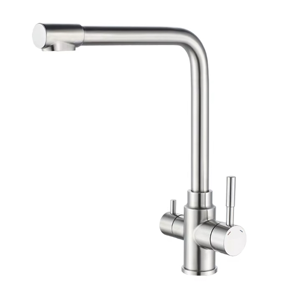 Vòi rửa bát 3 đường nước Inox 304 FS – 04SS