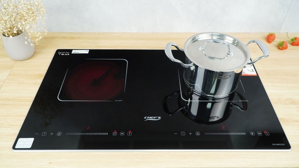 Bếp điện từ Chefs EH-MIX220 – Kết hợp Từ & Hồng ngoại