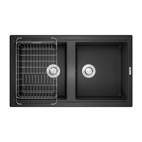 Chậu rửa bát đá Granite Konox Phoenix Smart 860 Black