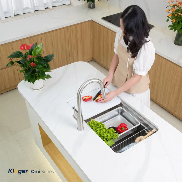 Chậu rửa bát Kluger KO7847FS Plus – Inox 304 cao cấp