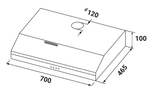 Máy Hút Mùi Cổ Điển KAFF KF-738I - Inverter mới