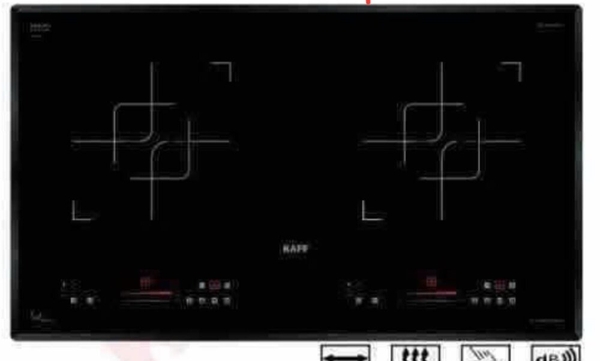 Bếp Từ Đôi KAFF KF-FL682II NEW PLUS - Schott Ceran & Half-Bridge Đỉnh Cao