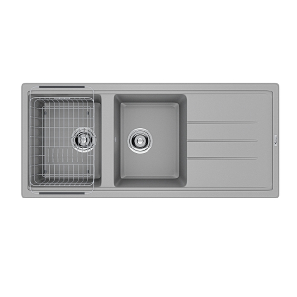 Chậu rửa bát đá Konox Phoenix 1160 Grey