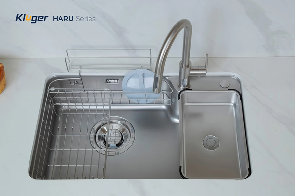 Chậu rửa bát Kluger KH8050SL Plus – Dòng HARU Series cao cấp