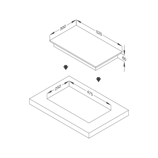 Bếp từ Domino Malloca MDH-02I - Mặt kính EuroKera cao cấp