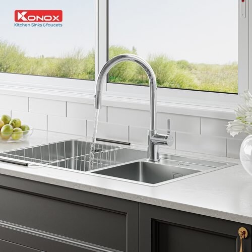 Vòi rửa bát Konox Alto Chrome