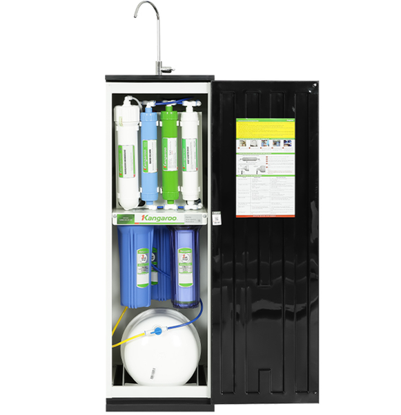 Máy Lọc Nước Kangaroo KG116i – 10 Lõi Lọc RO Vortex, Tủ Slim Hiện Đại