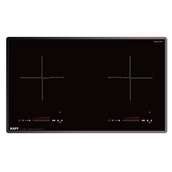Bếp Từ Đôi KAFF KF-308II - Nhập Khẩu Malaysia, Đầu Đốt E.G.O Đức