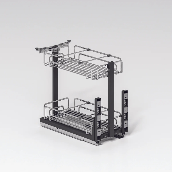 Rổ gia vị đa năng Hafele OMERO 547.10.065 | Inox 304 Nan Ovan (400mm)