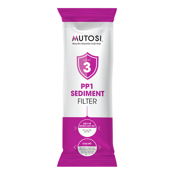 Lõi lọc số 3 PP1 micron 10 đấu nhanh