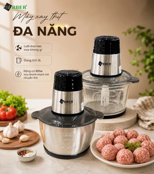 Máy Xay Đa Năng Arber XDN2LG 2 Lít, 300W