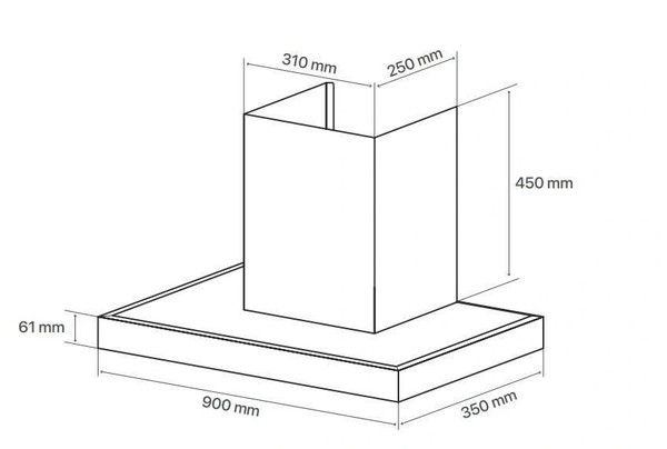 Máy Hút Mùi Chữ T Cao Cấp Canzy CZ-H829CT