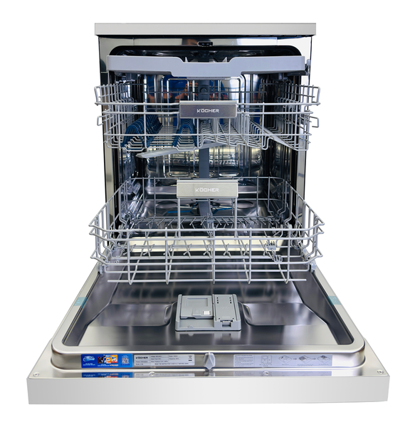 Máy rửa bát KOCHER X15S Silver - 17 bộ - Lưu trữ Fresh Air 168H