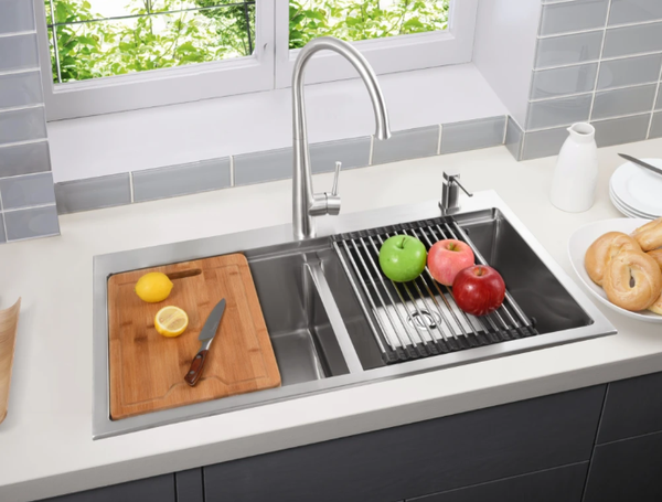 Chậu rửa bát 2 hố Nobinox Liken NL785