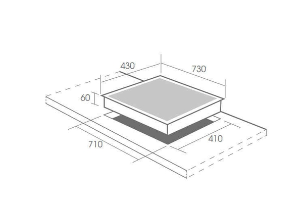 Bếp từ đôi nhập khẩu Đức CZ 9979 GRS