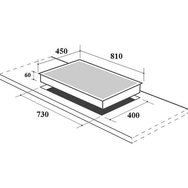 Bếp ba nhập khẩu Đức mặt kính Sapphire chống xước CZ-970 PLUS