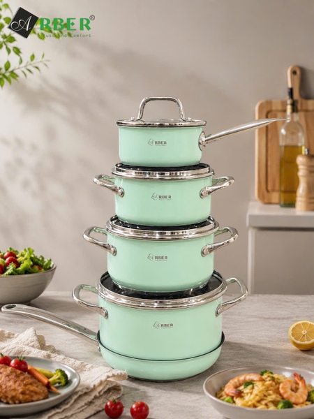 Bộ nồi inox OPAL Arber inox 304