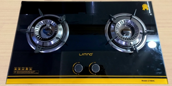 Bếp gas âm Latino LT-B84C chính hãng, hai lò nấu