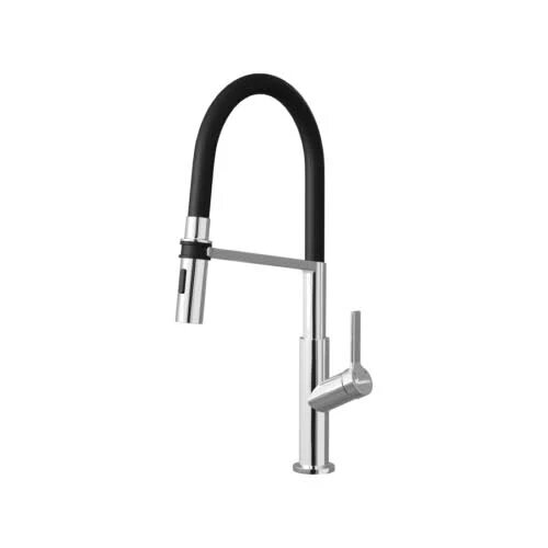 Vòi rửa bát Konox Tema Chrome - Thân mềm linh hoạt