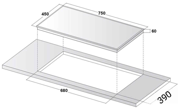 Bếp  1 Từ 1 Hồng ngoại CZ ML877R