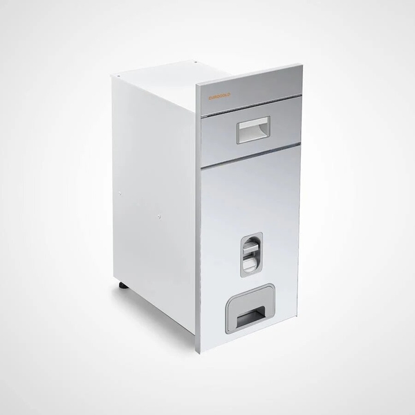 Thùng gạo mặt gương nút nhấn Eurogold B25 (GB250S)