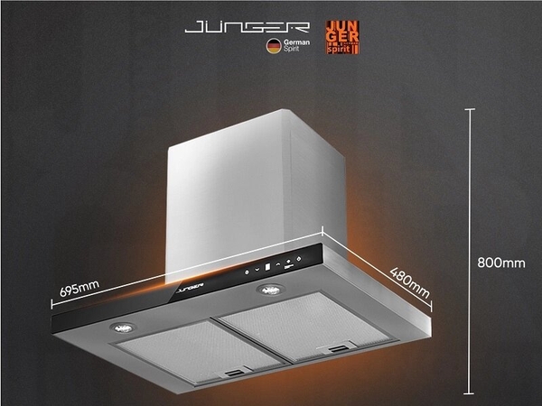 Máy Hút Mùi Junger JG HRJ-700 - Cảm Biến Khí Gas & CO2 Thông Minh