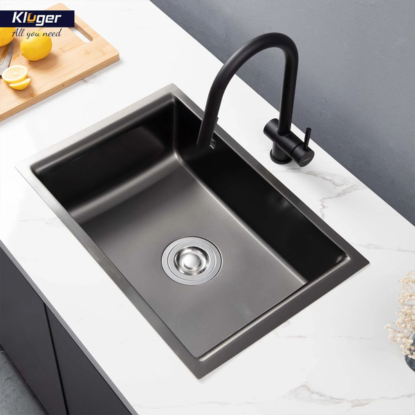 Chậu rửa bát Kluger KU8121B – S68 | Inox POSCO 304 liền khối