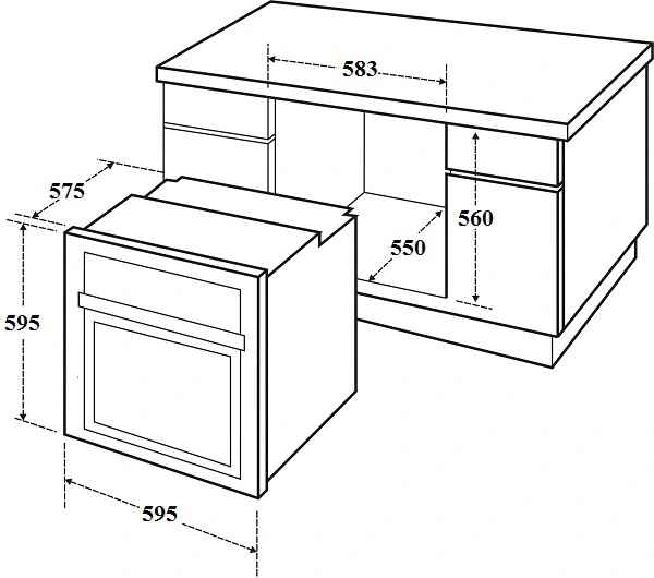 Lò nướng cảm ứng 11 chức năng - Hãng Canzy CZ-11EBN