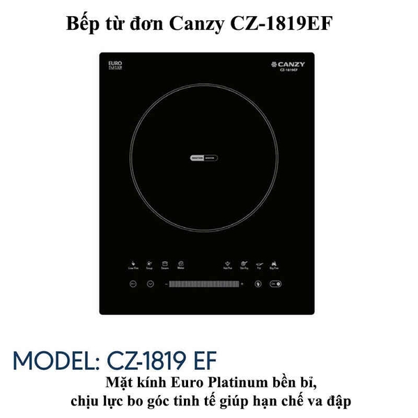Bếp từ đơn cảm ứng trượt Slide CZ-1819EF