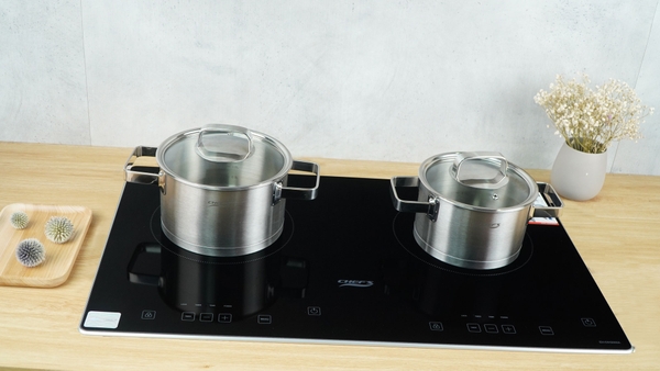 Bếp từ đôi Chef's EH-DIH2000A - Công suất chia sẻ 3400W