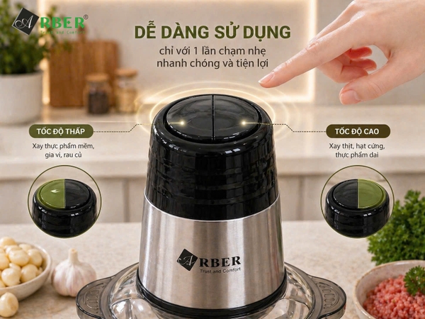 Máy Xay Đa Năng Arber XDN2LG 2 Lít, 300W