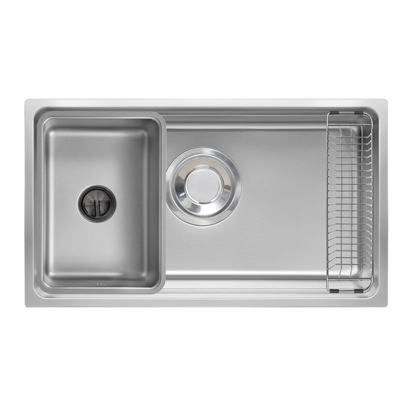 Chậu rửa bát Kluger KU7844FS Plus – Inox 304, Nano Ceramic cao cấp