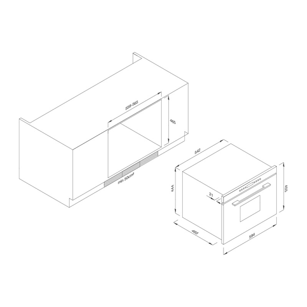 Lò hấp âm tủ Malloca MST35IX03 - 35L - Tiệt trùng & Rã đông
