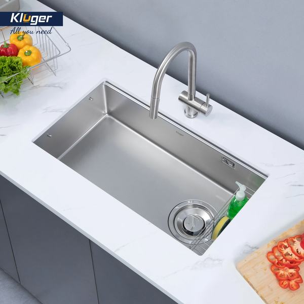 Chậu rửa bát Kluger KY8045FS – S80 POSCO 304 Linen chống xước
