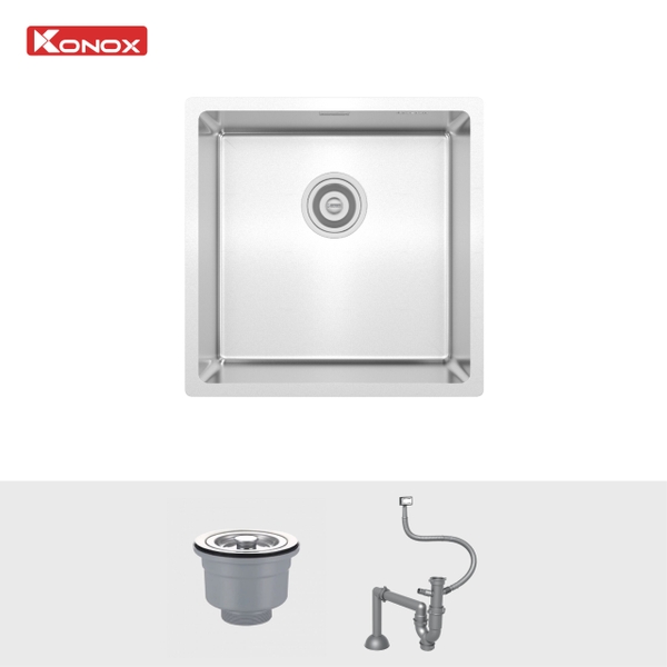 Chậu Rửa Bát Tari 400SM Phong Cách Nhật: Inox 304 Bề Mặt Mịn