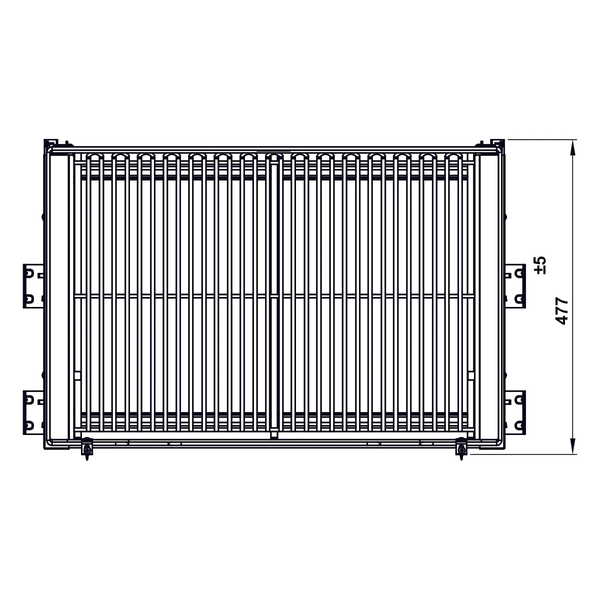 Rổ xoong nồi Hafele KASON 549.04.057 | Inox 304 Nan Ovan (900mm)