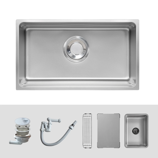 Chậu rửa bát Kluger KU7844FS Plus – Inox 304, Nano Ceramic cao cấp