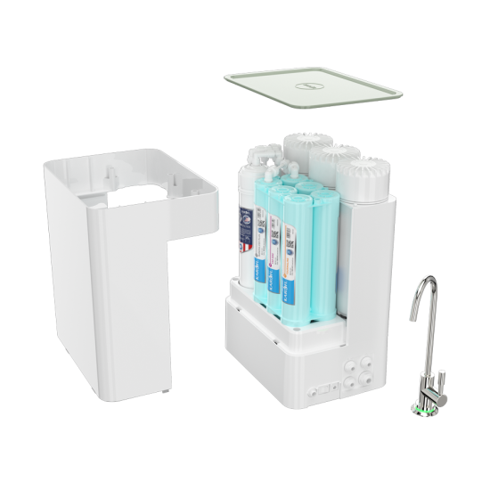 Máy Lọc Nước Để Gầm Karofi KAQ-U98 – 10 Lõi Smax, AIoTec Thông Minh, RO Purifim Mỹ