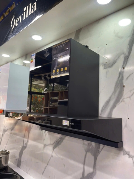 Máy Hút Mùi Bauer BC 90BTC SLUX - Tự làm sạch - 1600m3/h
