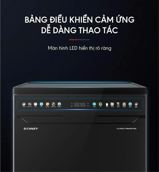Máy Rửa Bát Canzy CZ B15EU TORNADO PRO