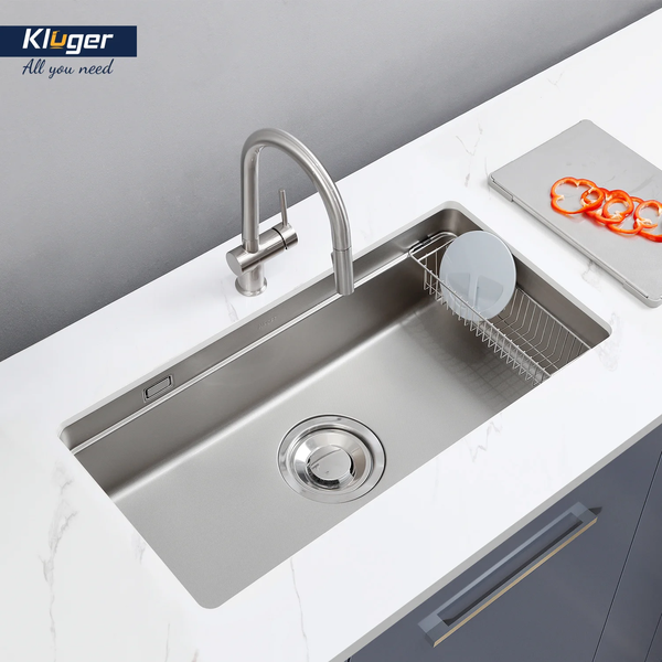 Chậu rửa bát Kluger KU8844FS Basic POSCO 304 Linen