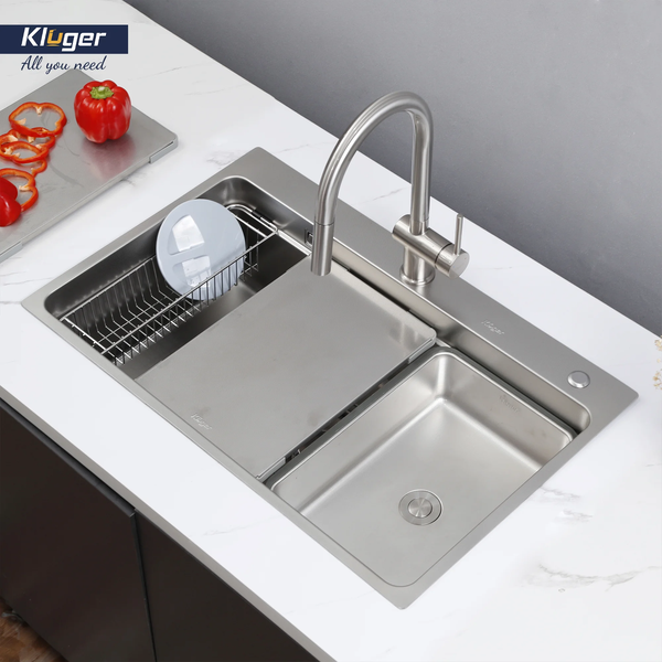 Chậu rửa bát Kluger KF7850FS Plus – MOD Series sang trọng, tiện nghi